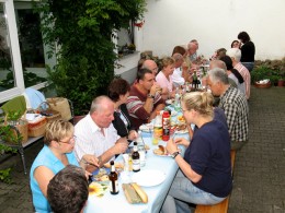 a Kakteenhock bei Familie Gutbrod 2008